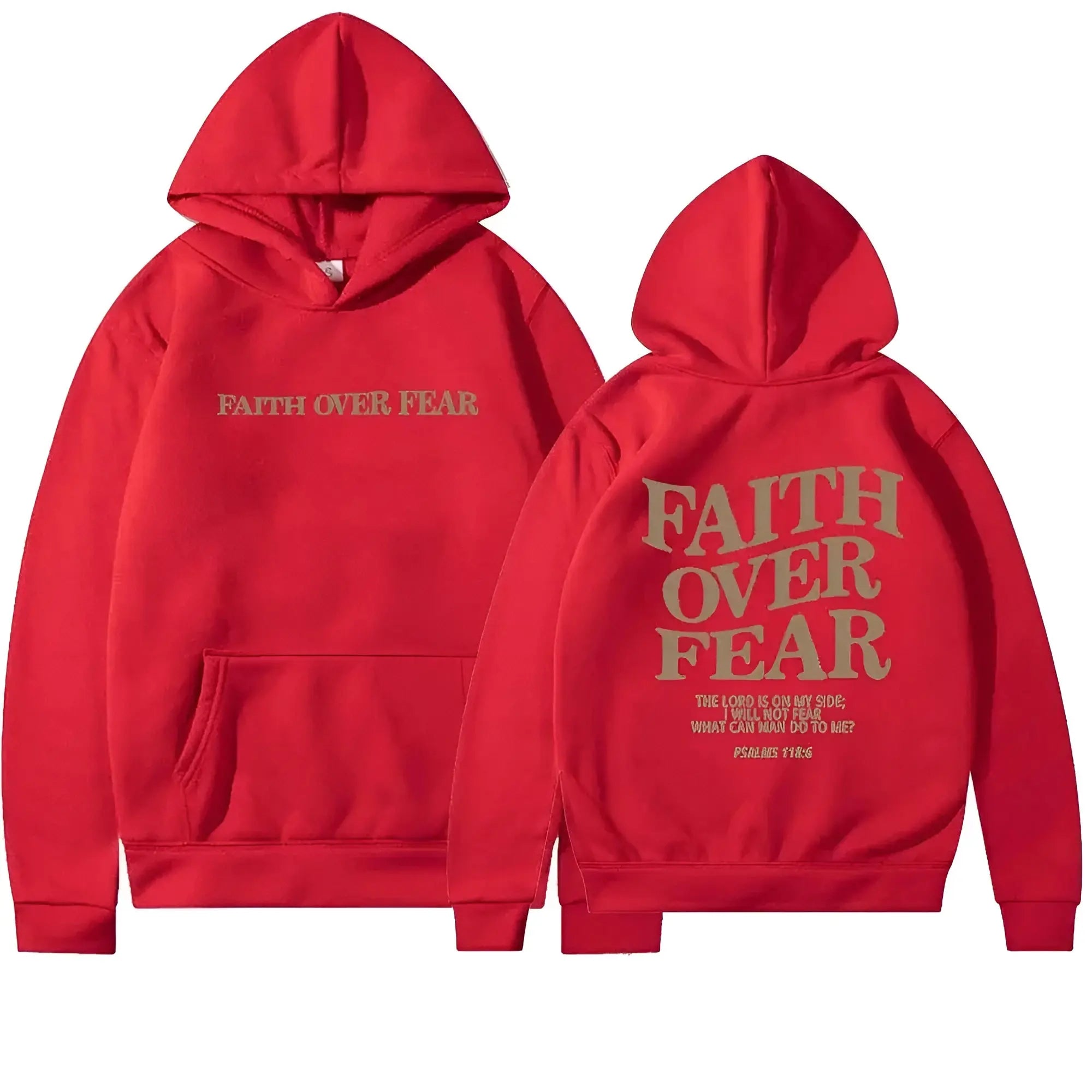 MEWE | Faith Over Fear Oversized Hoodie Mewe London