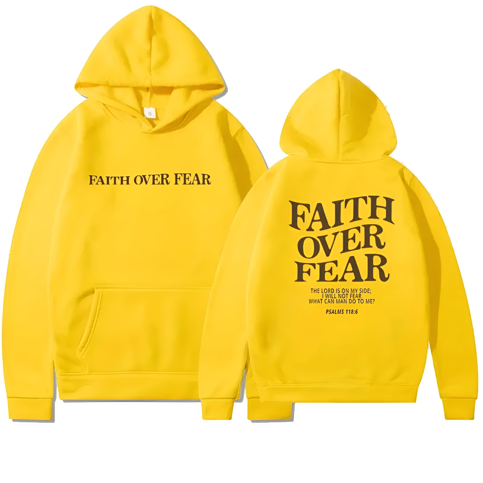 MEWE | Faith Over Fear Oversized Hoodie