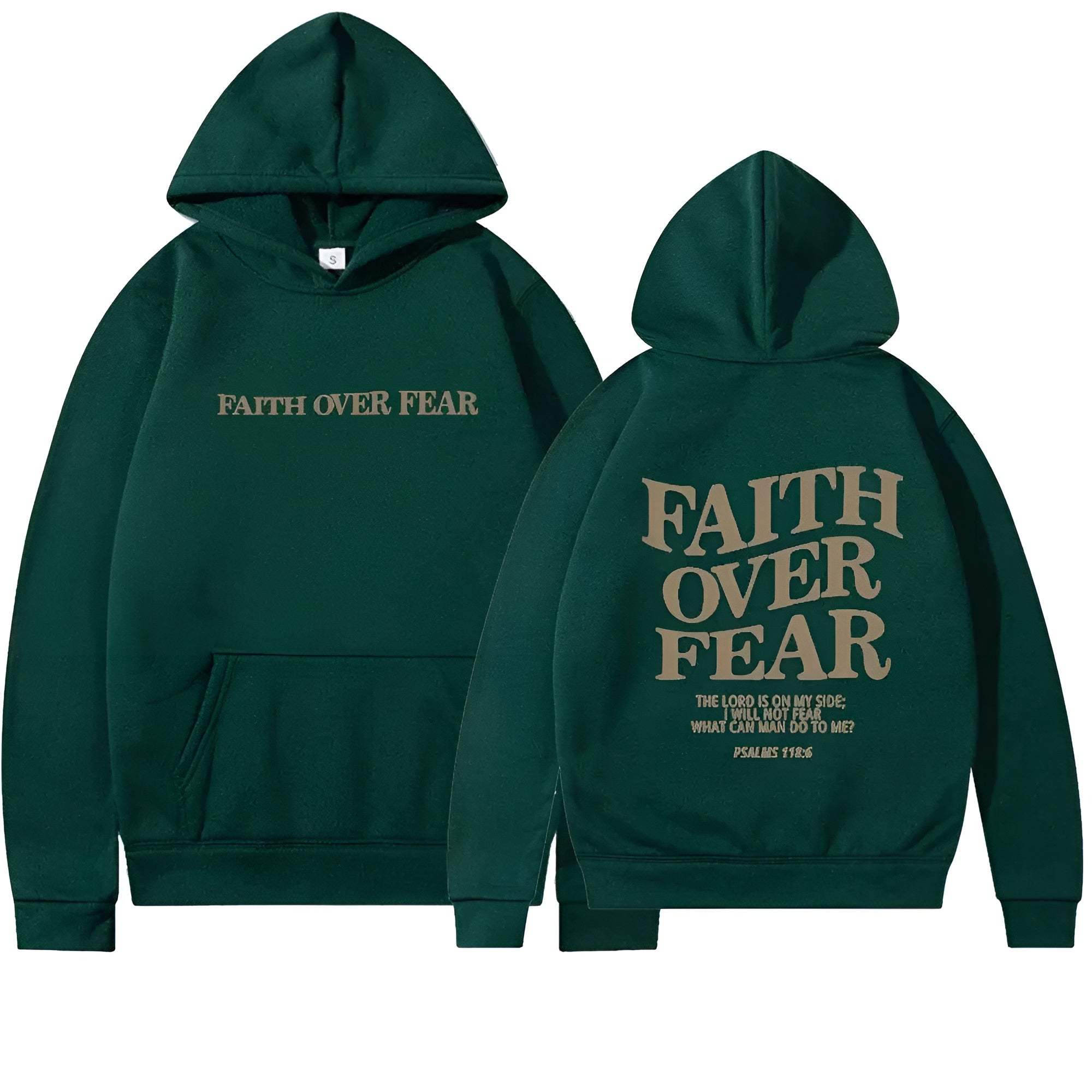 MEWE | Faith Over Fear Oversized Hoodie