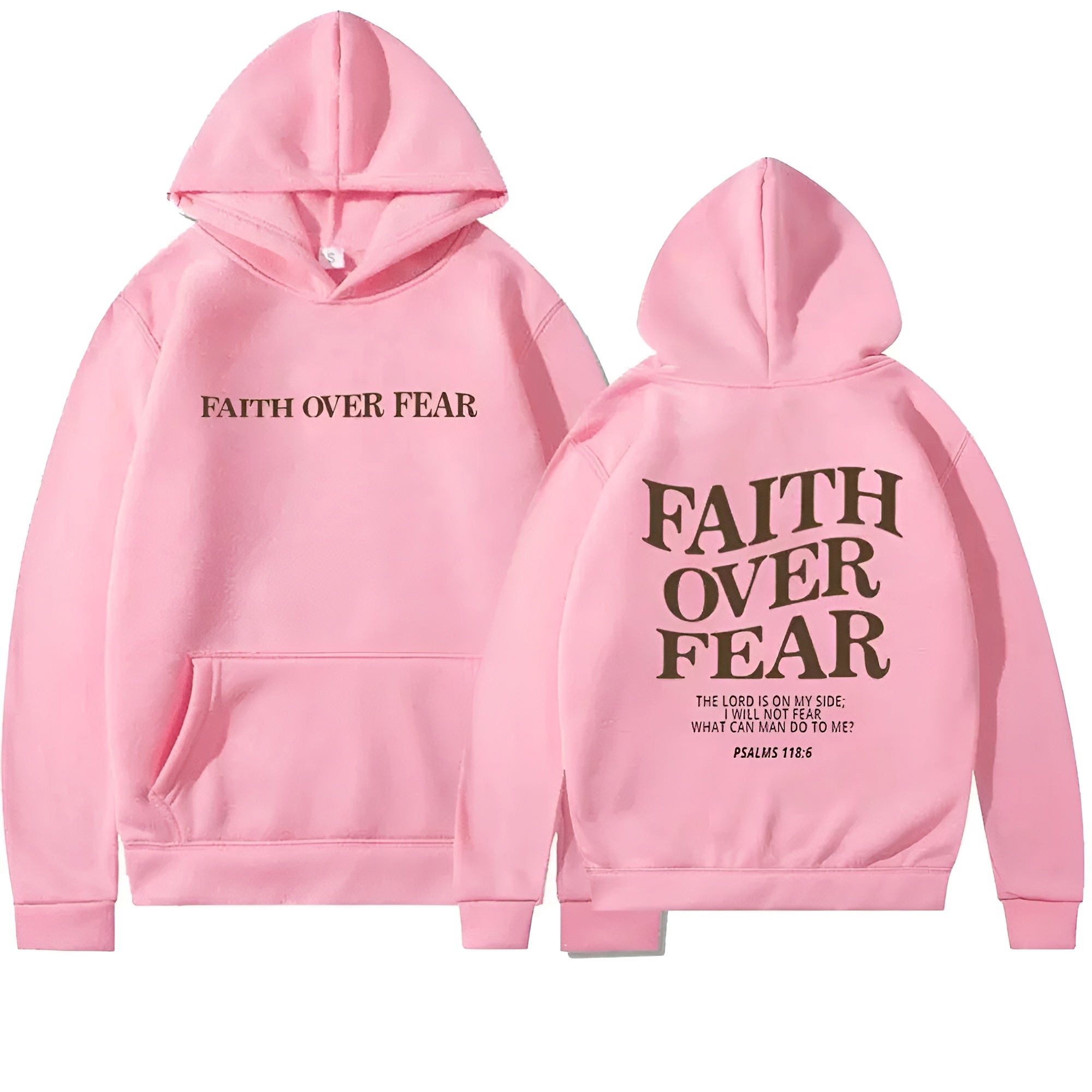 MEWE | Faith Over Fear Oversized Hoodie