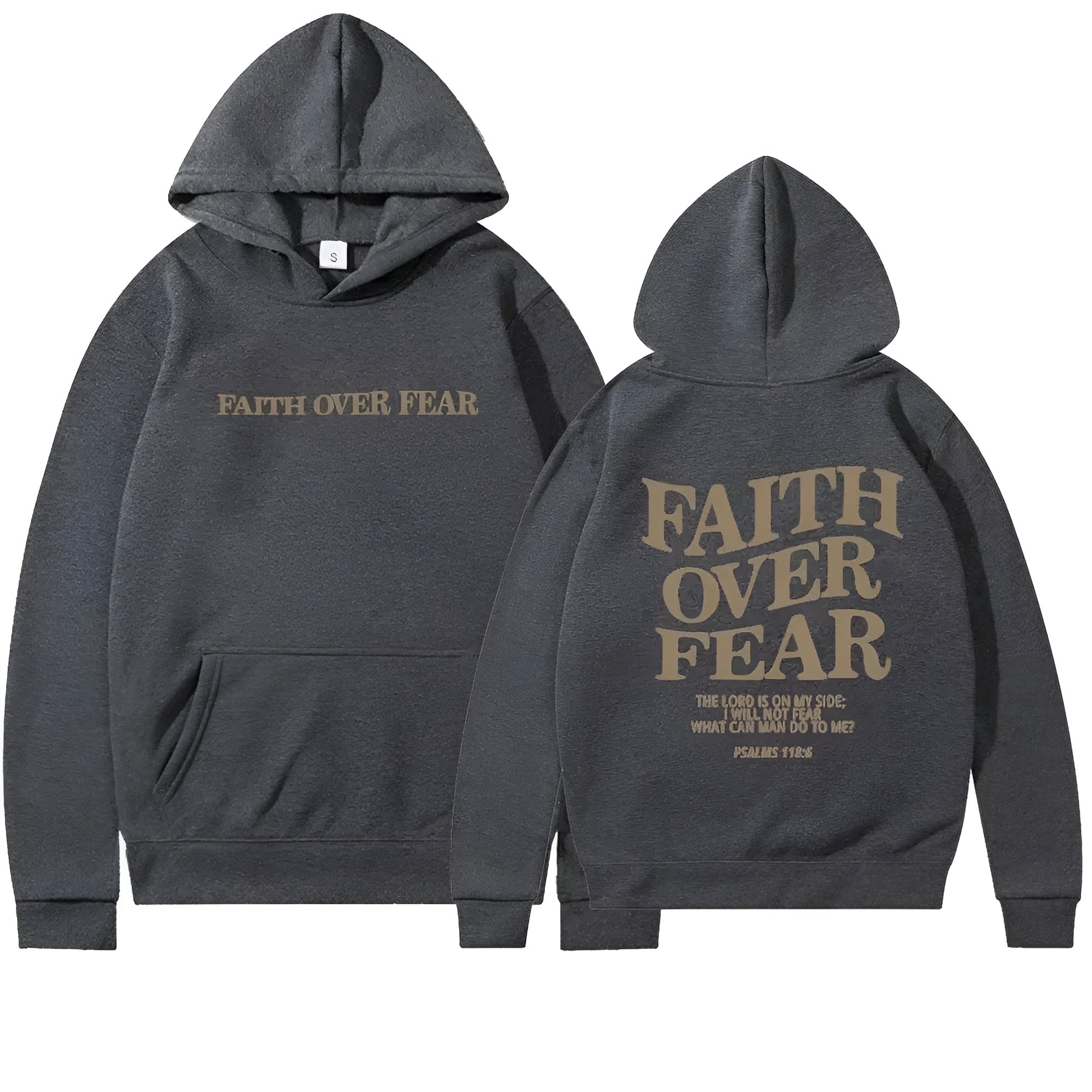 MEWE | Faith Over Fear Oversized Hoodie