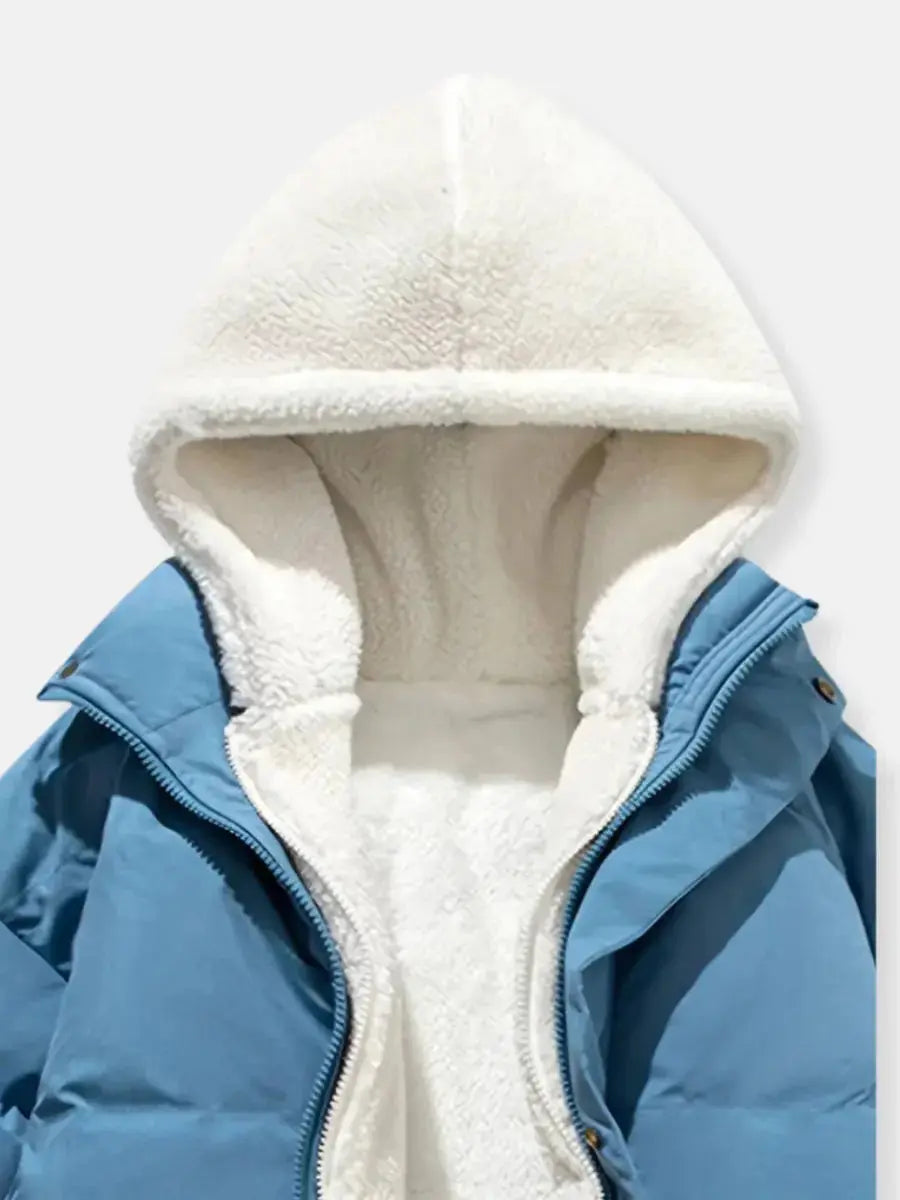 MEWE | Hooded Quilted Winter Jacket with Plush Lining Mewe London