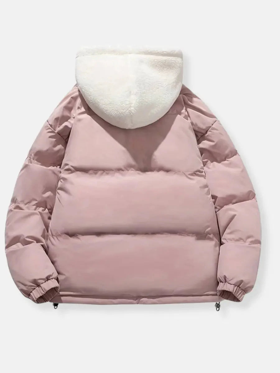 MEWE | Hooded Quilted Winter Jacket with Plush Lining