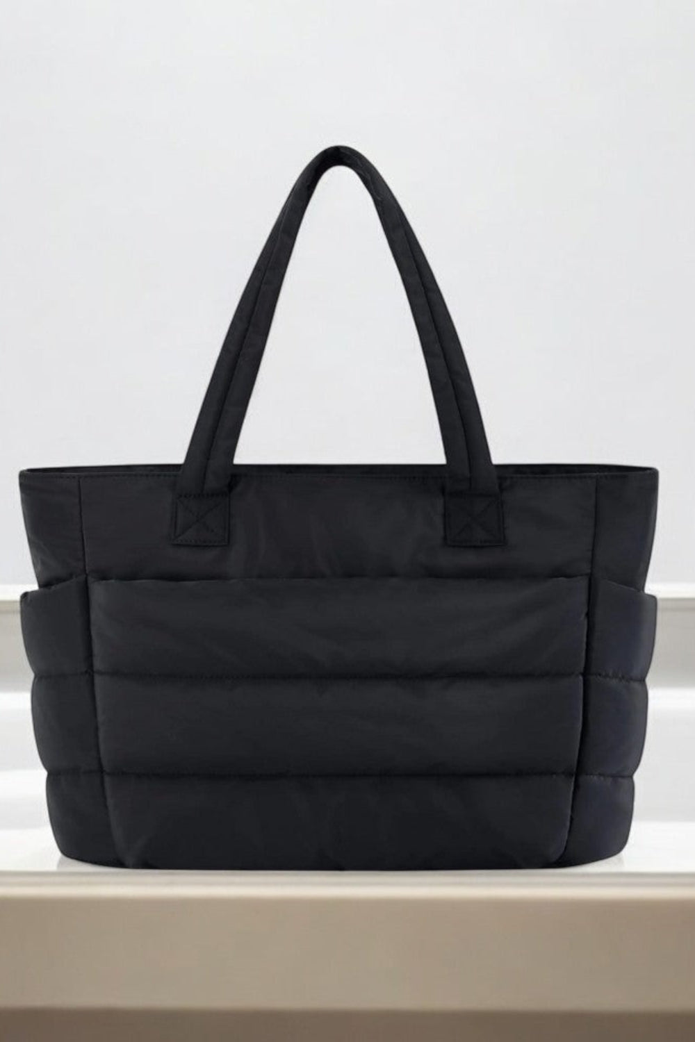 MEWE | Quilted Tote Bag with Shoulder Straps Mewe London