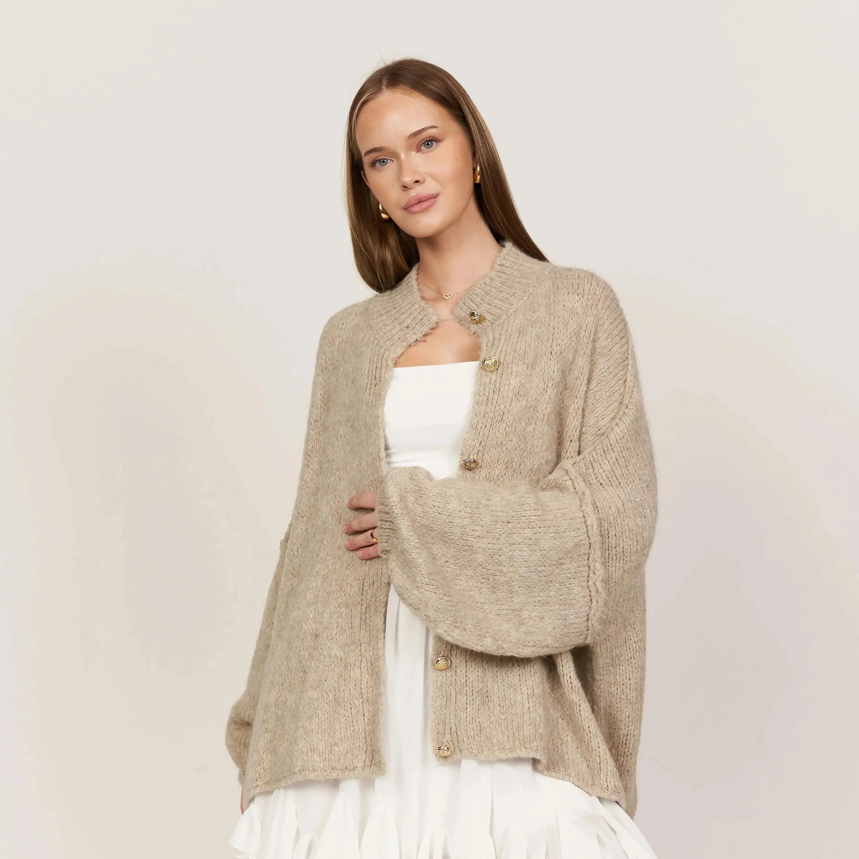 MEWE | Refined Knit Button Cardigan Mewe London