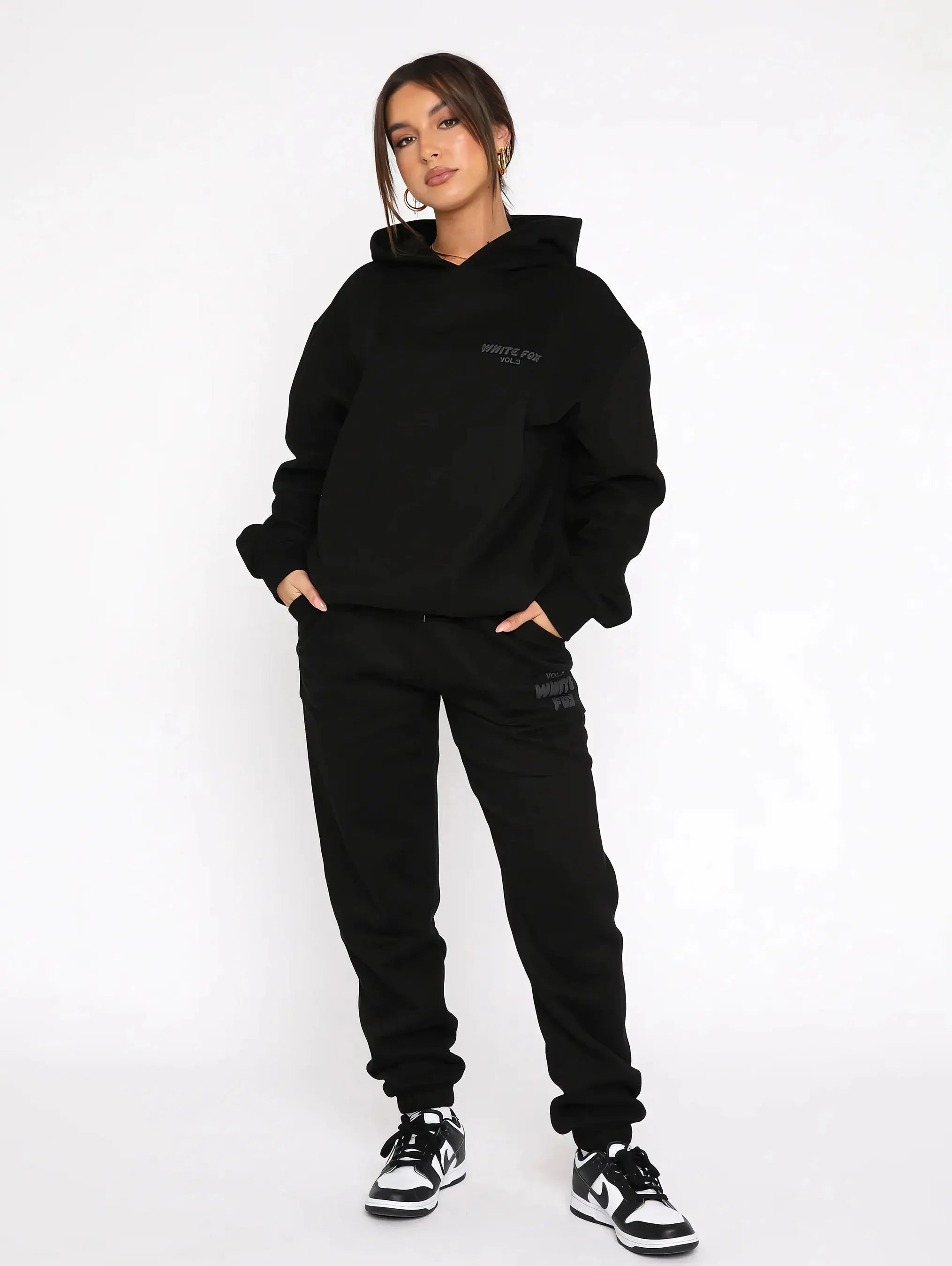 MEWE | Relaxed Fit Hoodie and Jogger Set for Everyday Wear