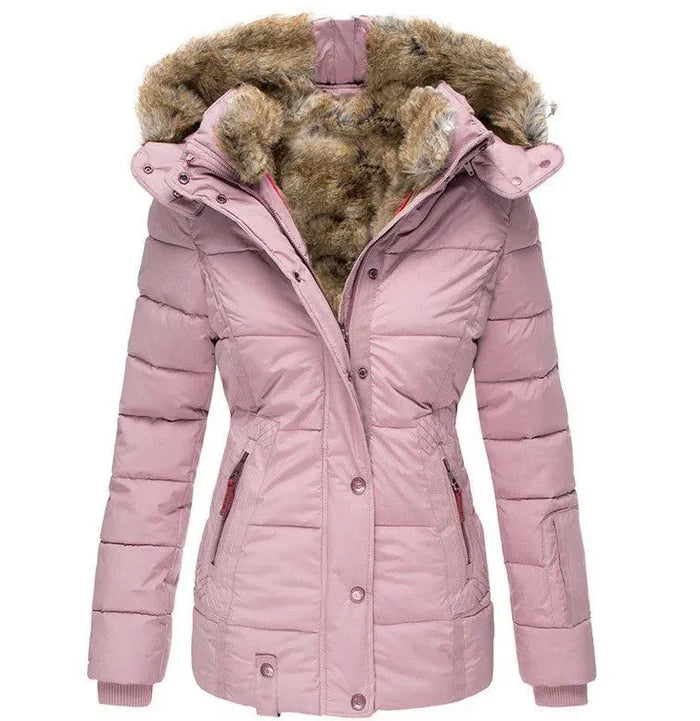 MEWE | Warm Faux Fur Winter Jacket for Cold Weather