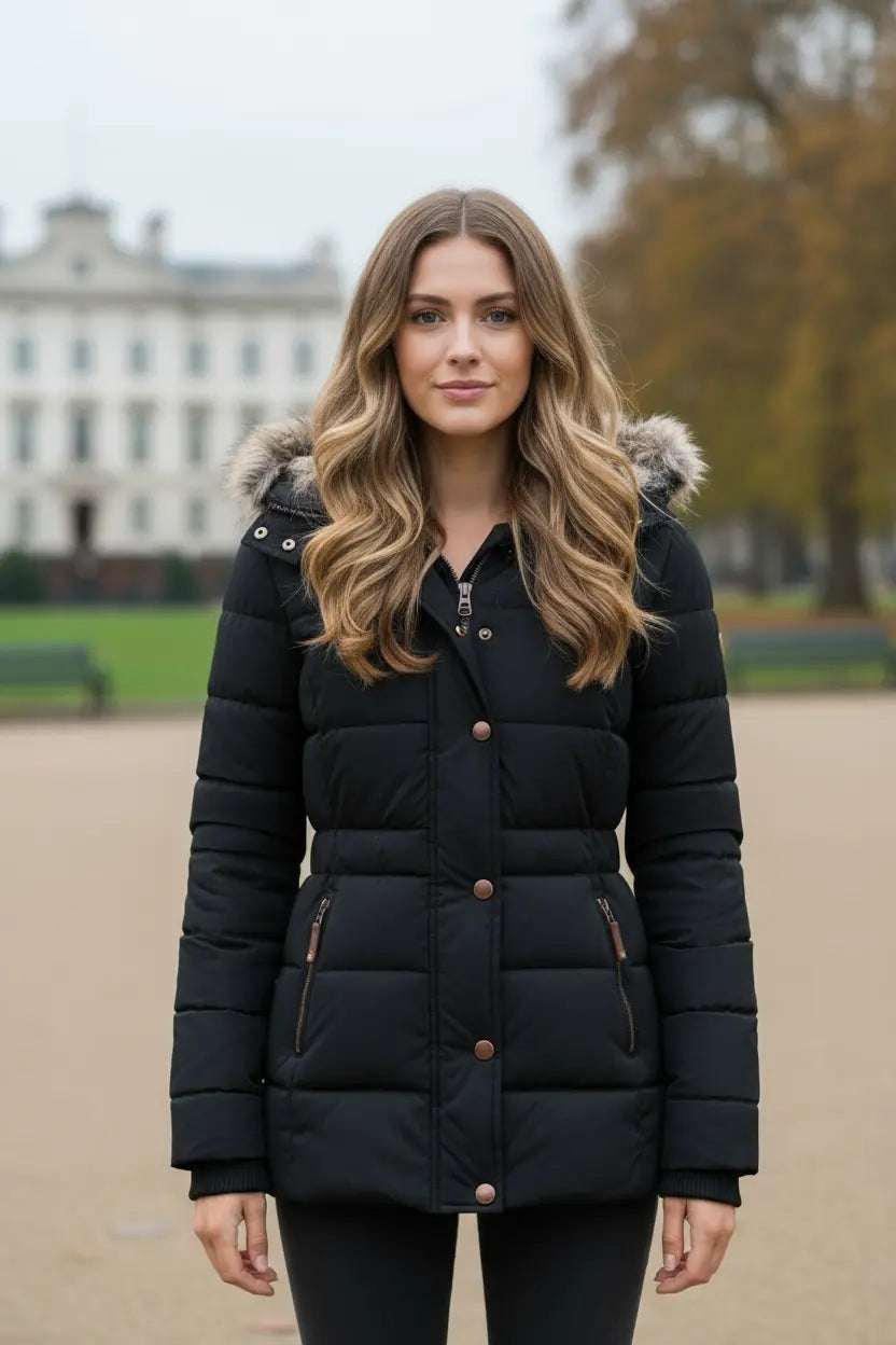 MEWE | Warm Faux Fur Winter Jacket for Cold Weather Mewe London