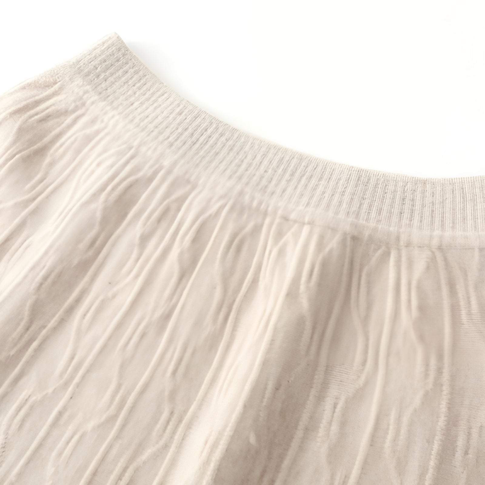 MEWE | A-Line Midi Skirt Merino Wool Knit