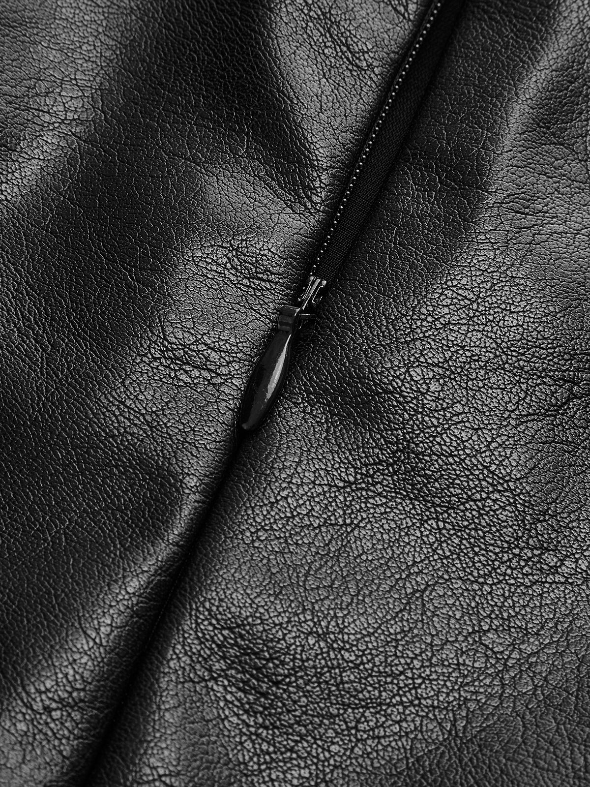 MEWE | Asymmetric Faux Coated and Pleated Maxi Skirt Mewe London