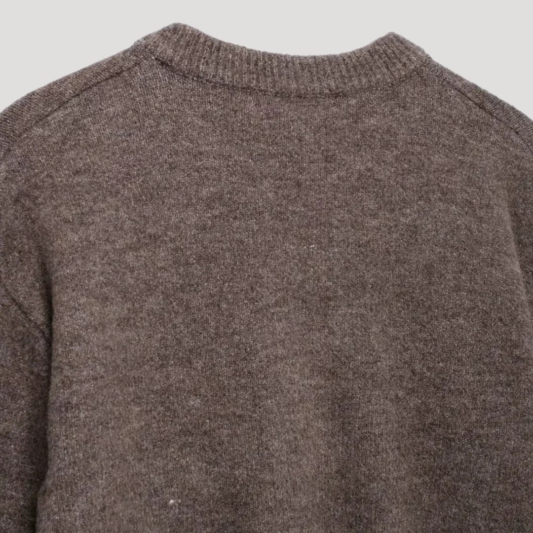 MEWE | Women’s Cropped Wool Knit Cardigan Mewe London