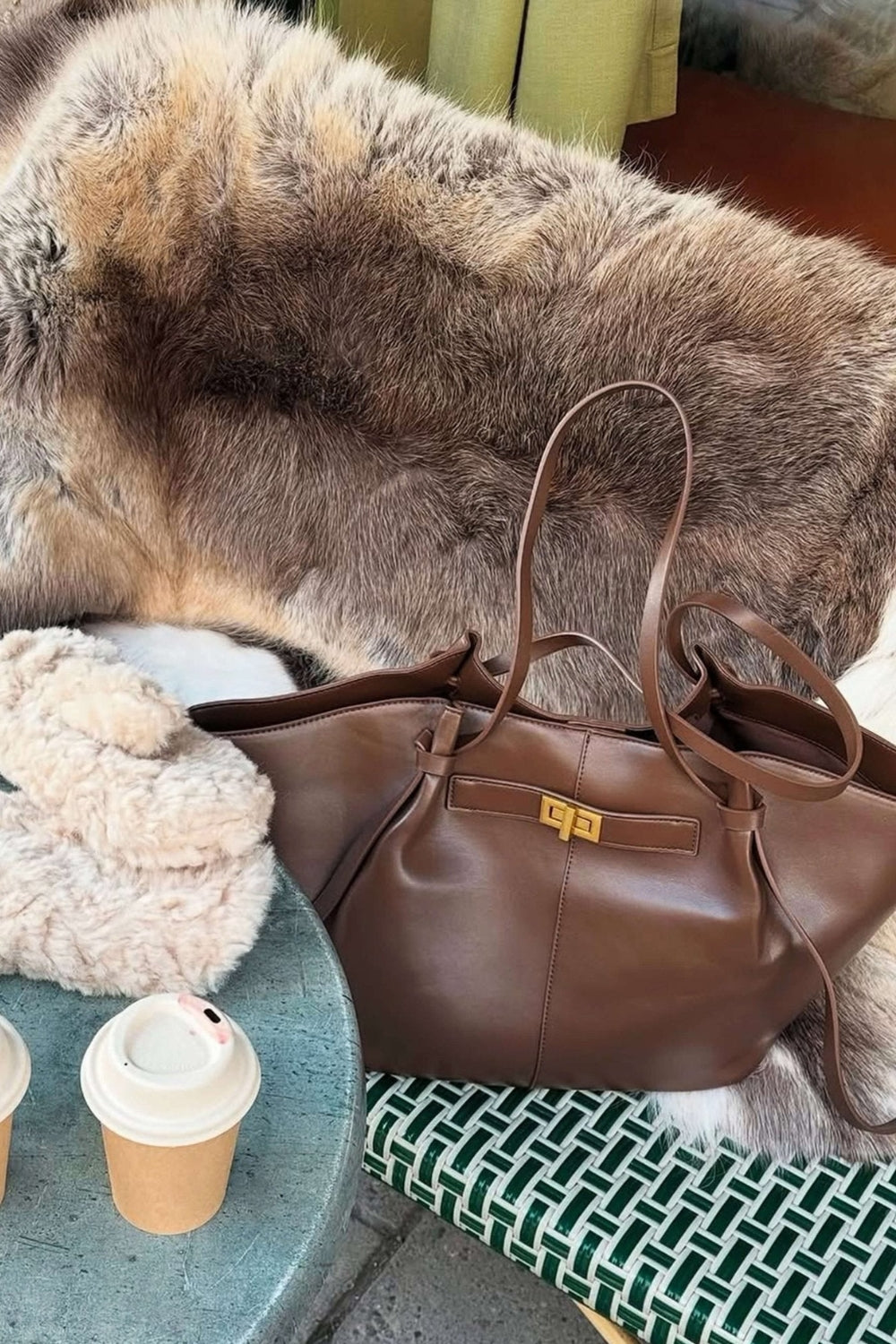 MEWE | Shopper Bag with Hardware Detail Mewe London