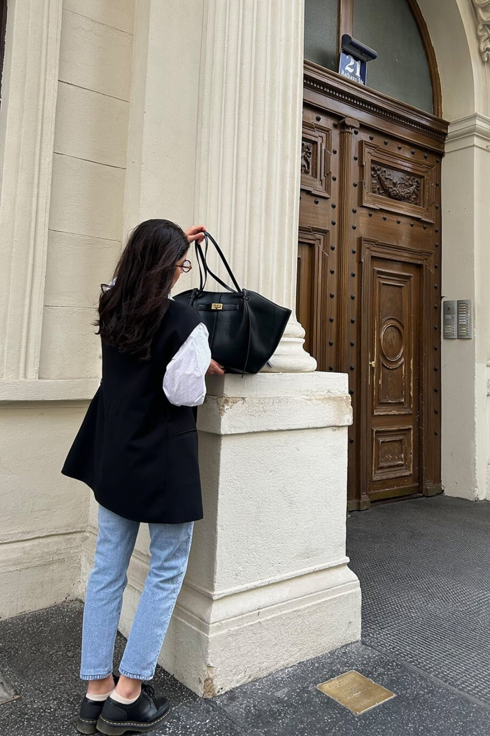 MEWE | Shopper Bag with Hardware Detail Mewe London