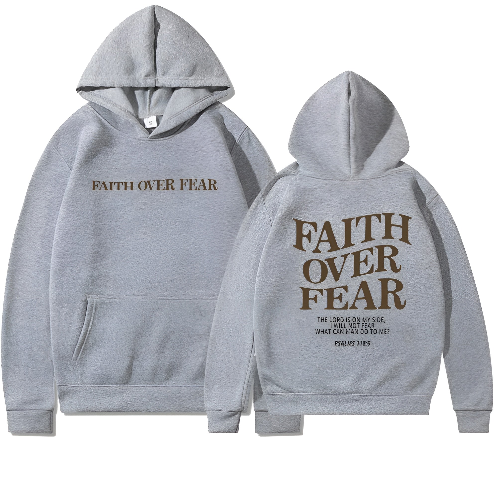 MEWE | Faith Over Fear Oversized Hoodie