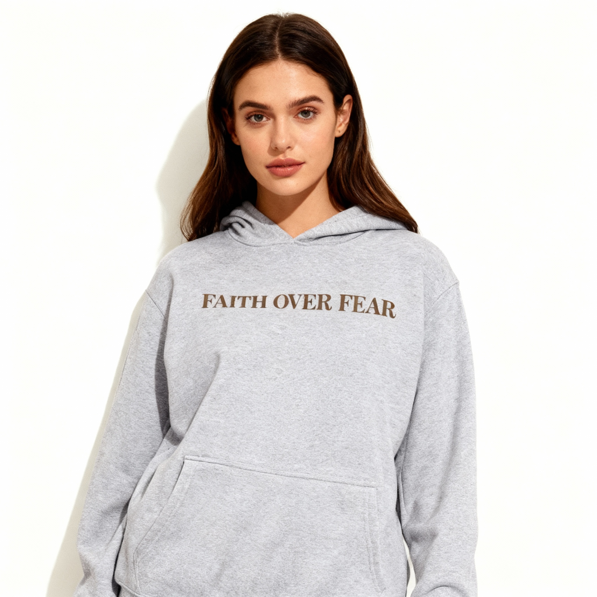 MEWE | Faith Over Fear Oversized Hoodie