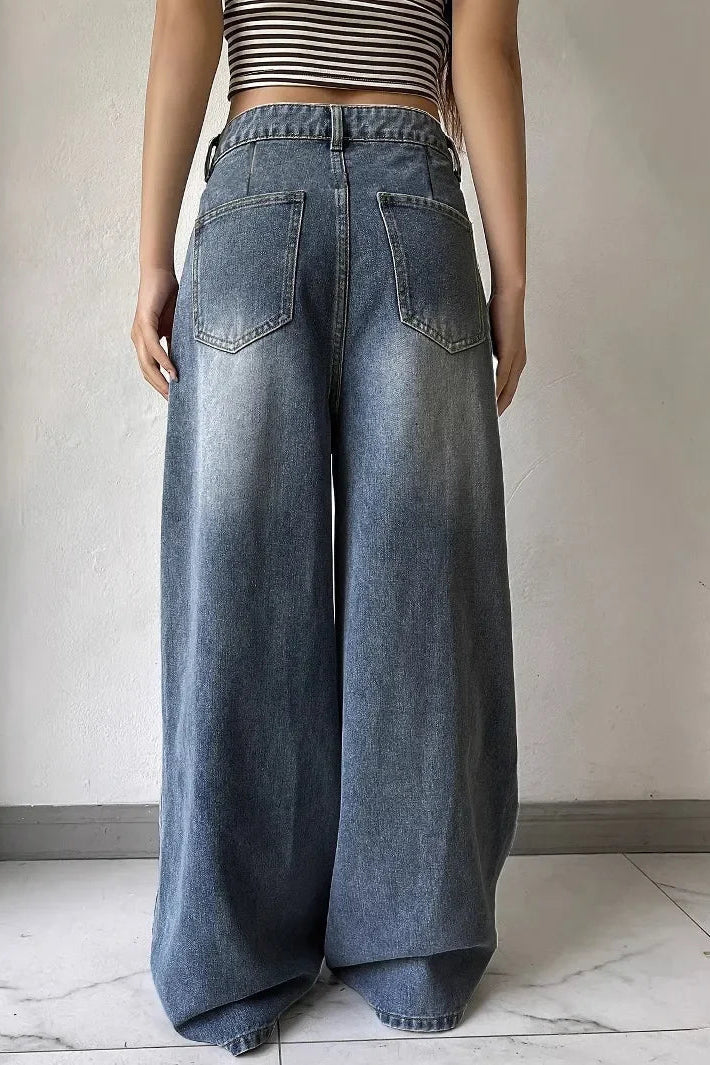 MEWE | Full-Length Wide-Leg Jeans with Five Pockets Mewe London