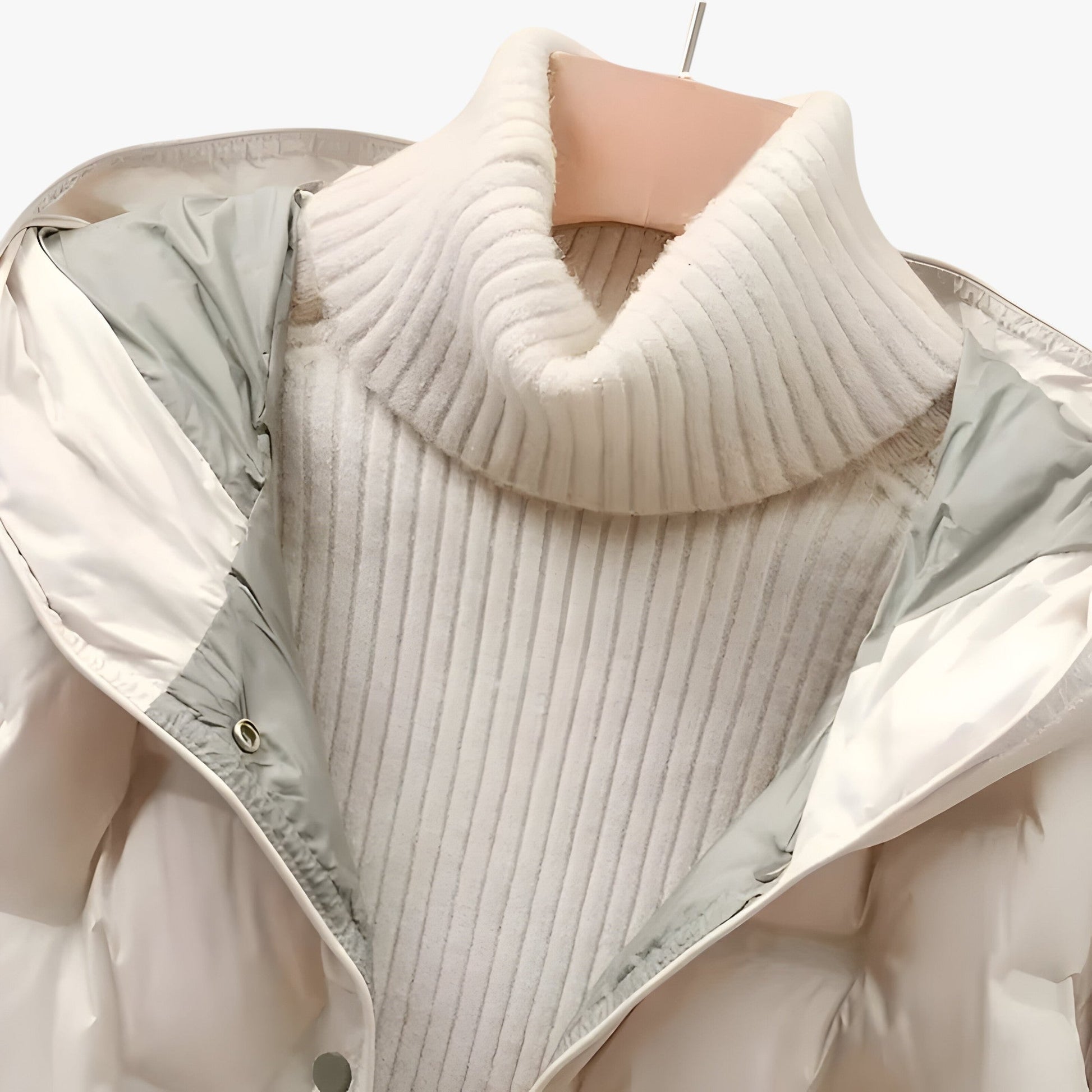 MEWE | Hooded Quilted Jacket with Snap Closure