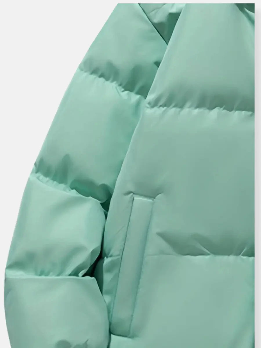 MEWE | Hooded Quilted Winter Jacket with Plush Lining