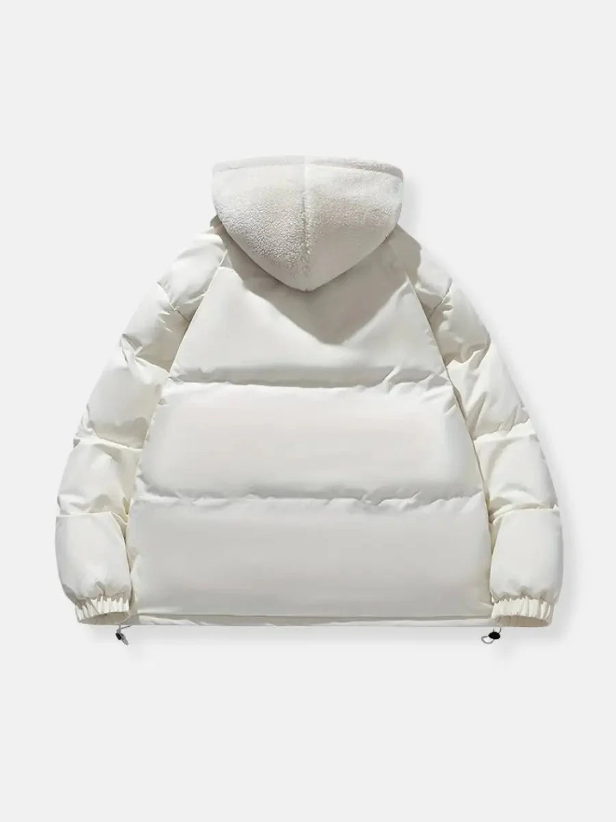 MEWE | Hooded Quilted Winter Jacket with Plush Lining