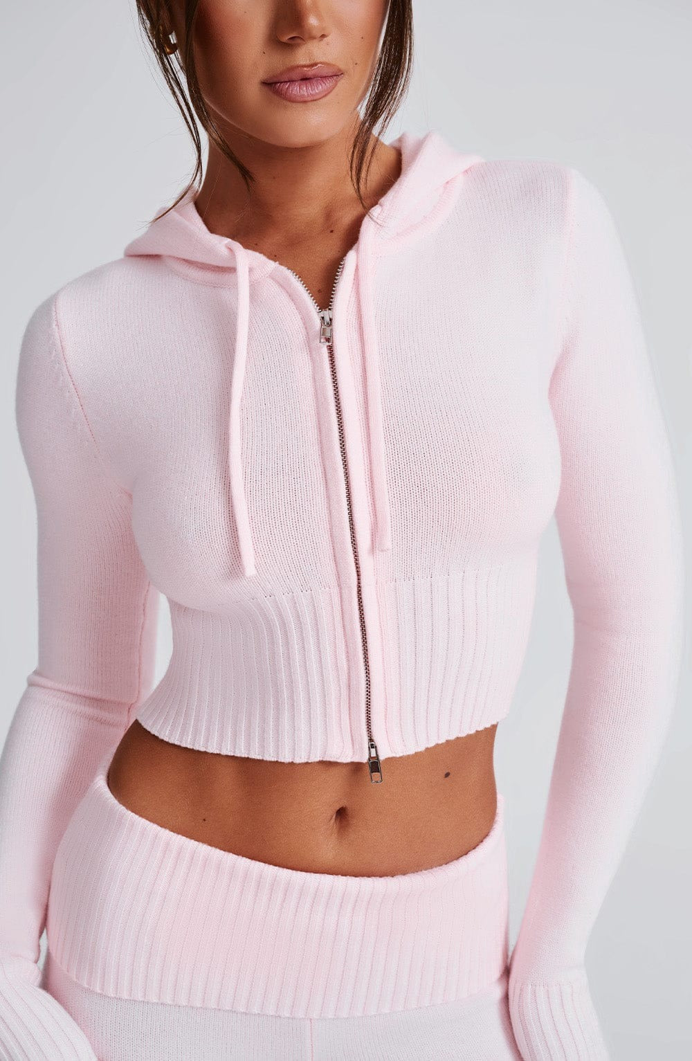 MEWE | Women’s Knit Lounge Set with Zip Hoodie Mewe London