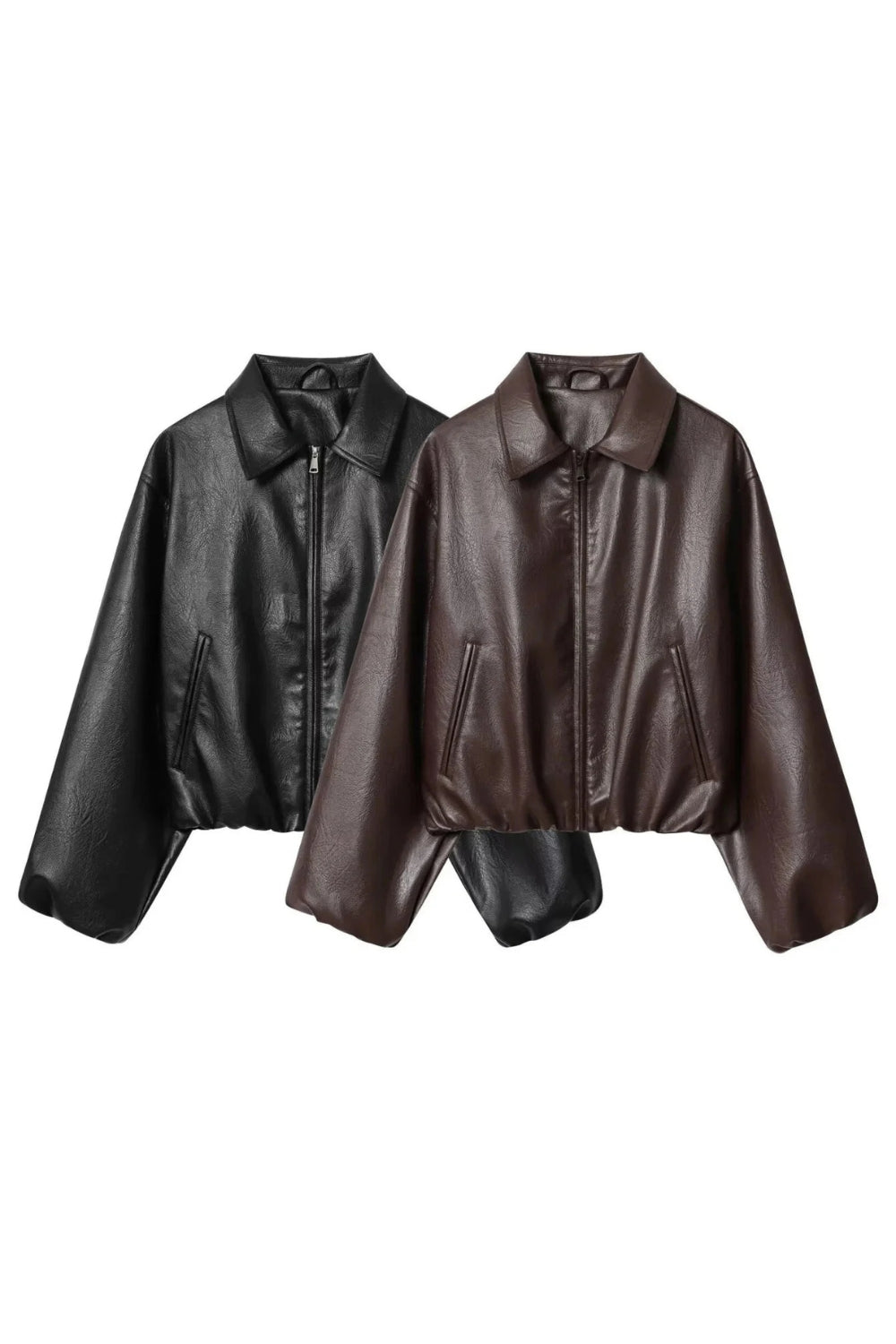 MEWE | Faux Bomber Jacket with Zip Front Mewe London
