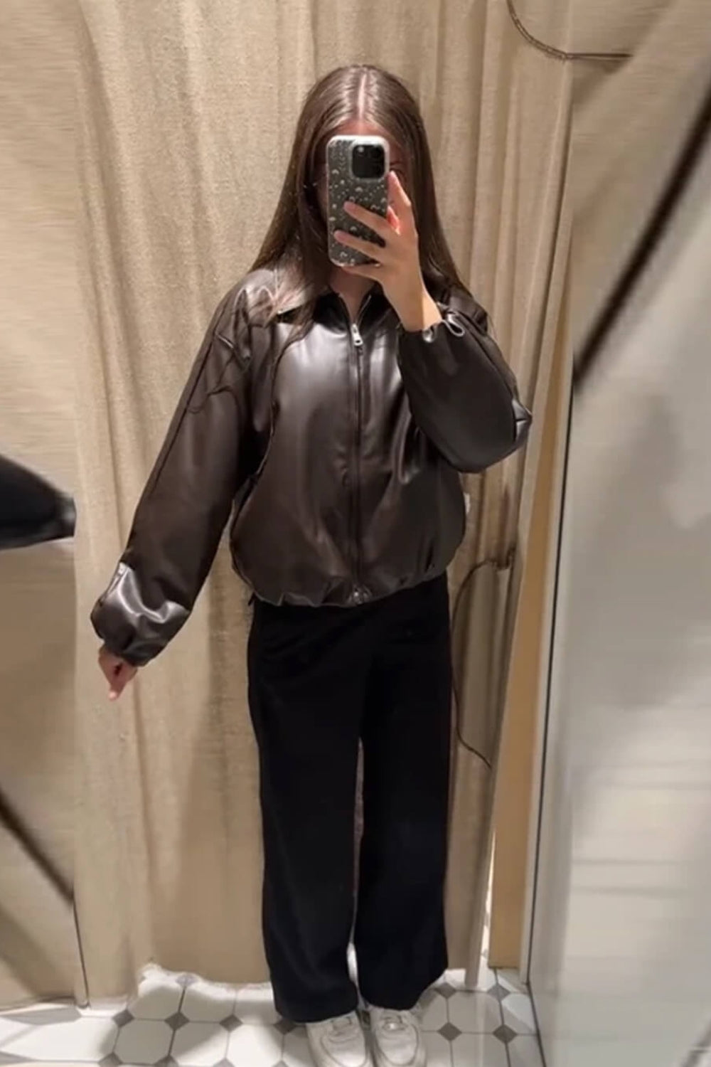 MEWE | Faux Bomber Jacket with Zip Front Mewe London