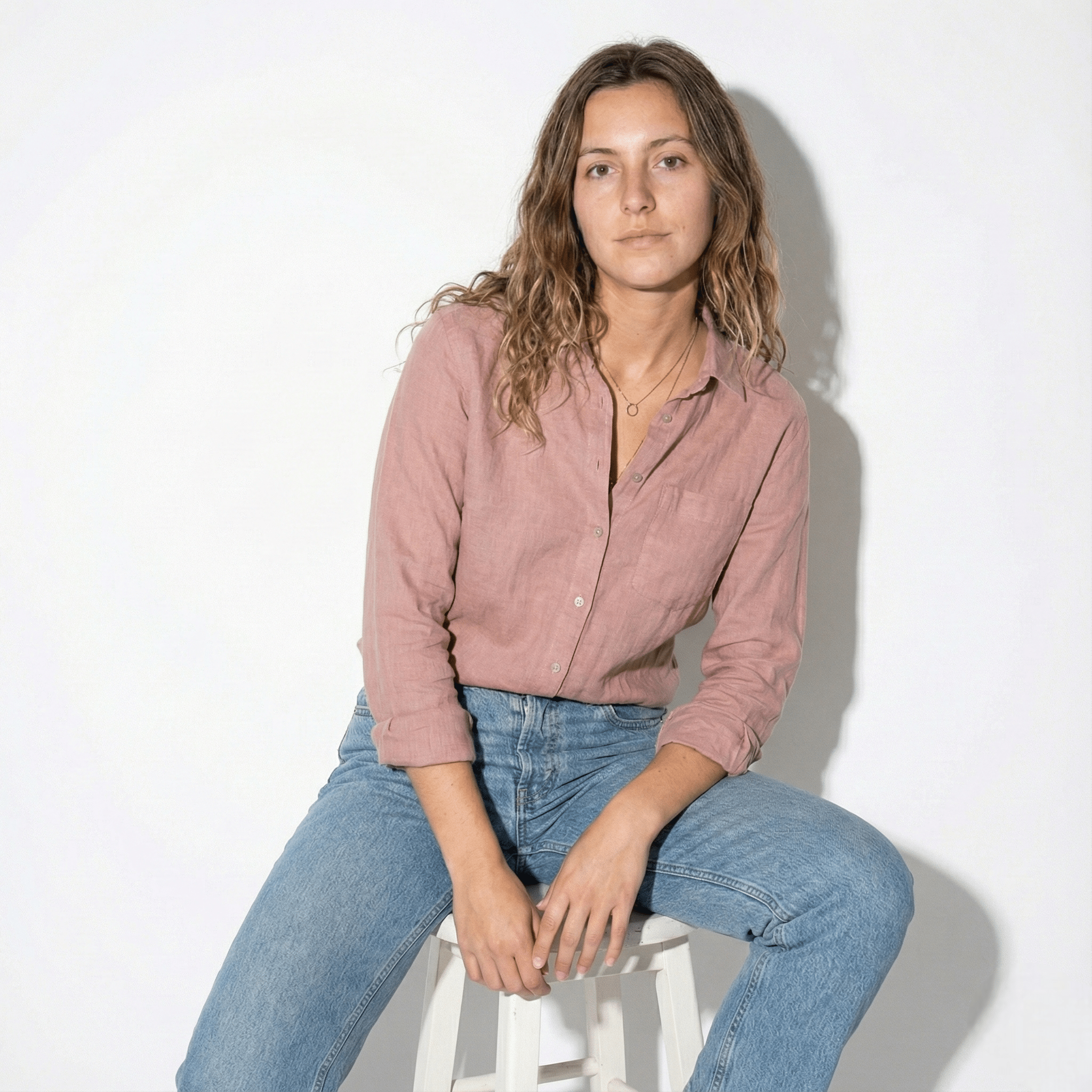 MEWE | Button-Front Blouse with Classic Collar Mewe London