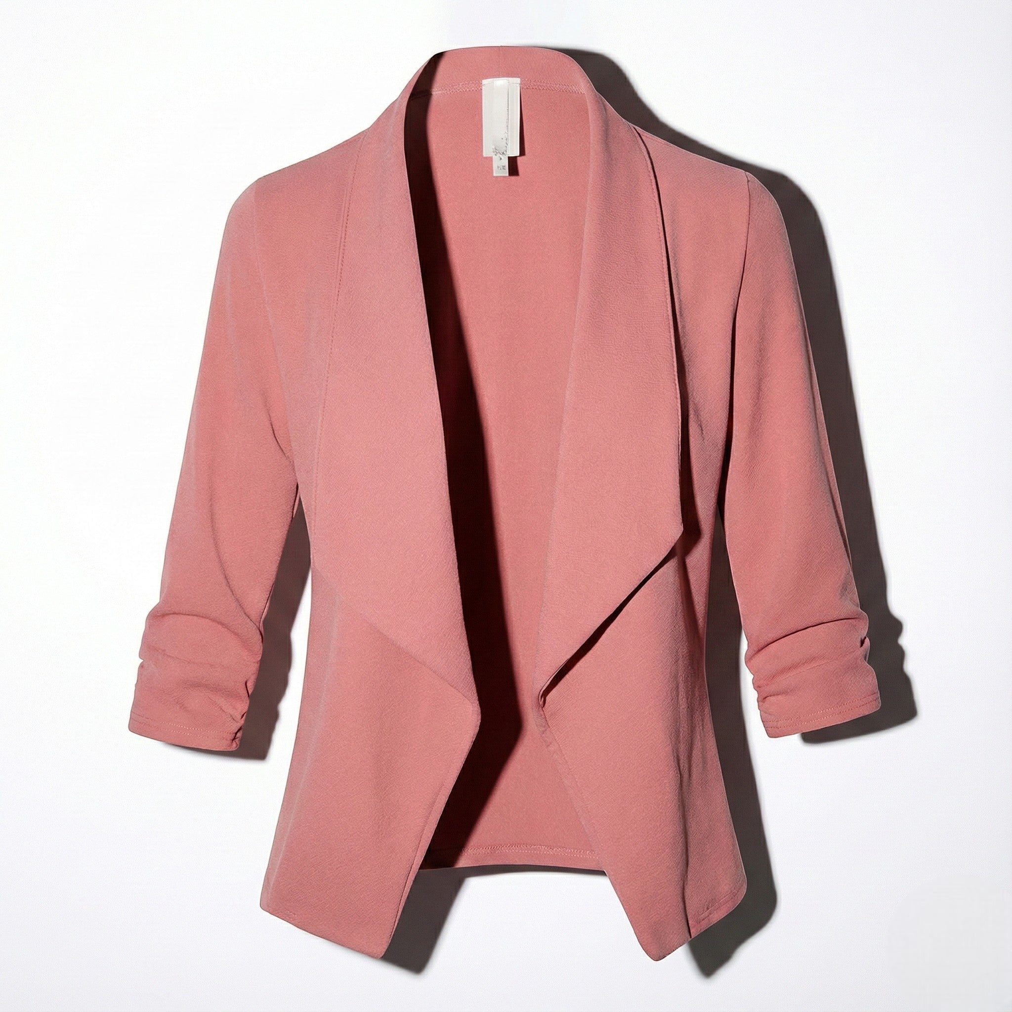 MEWE | Open Front Blazer with Draped Lapel Mewe London