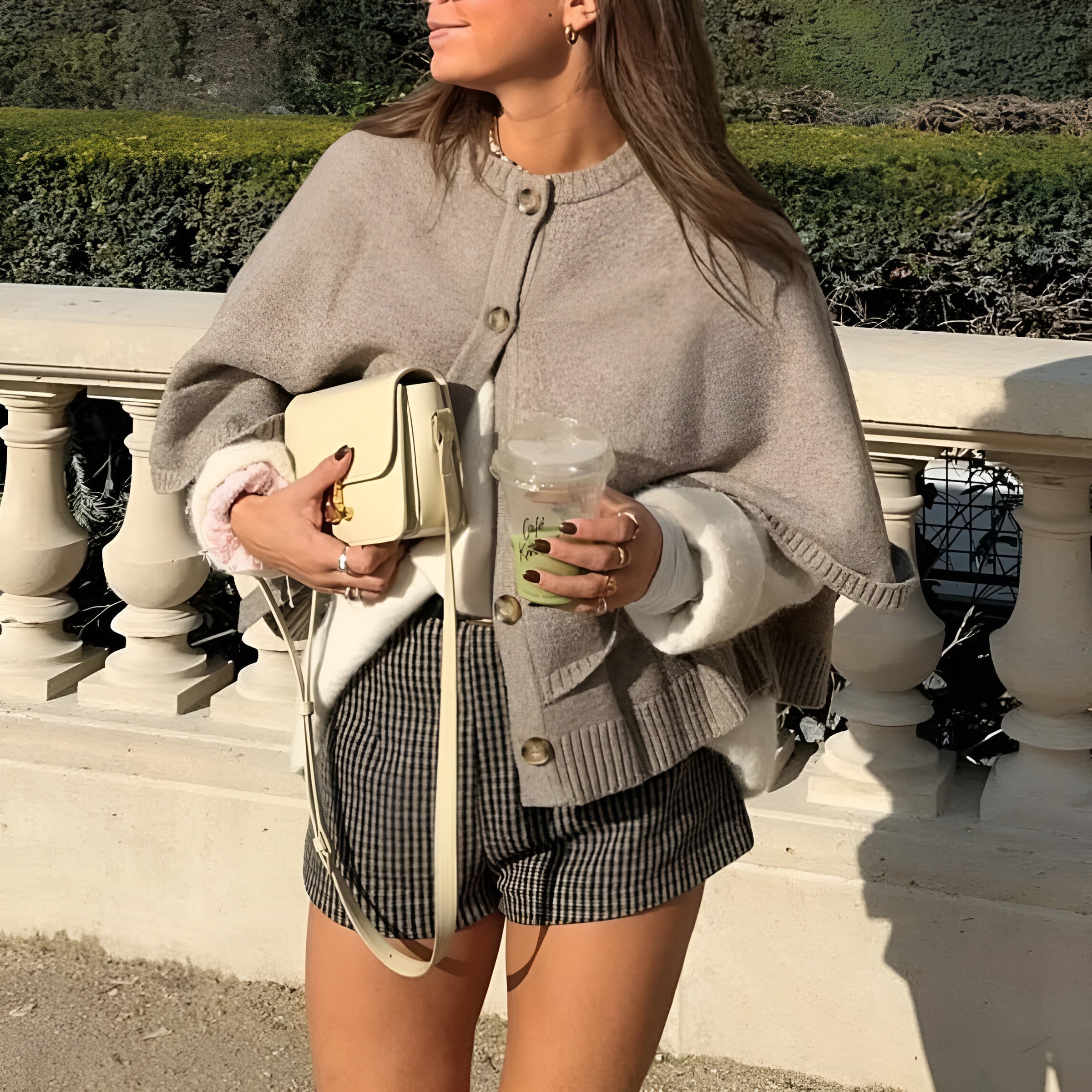 MEWE | Refined Cape Cardigan