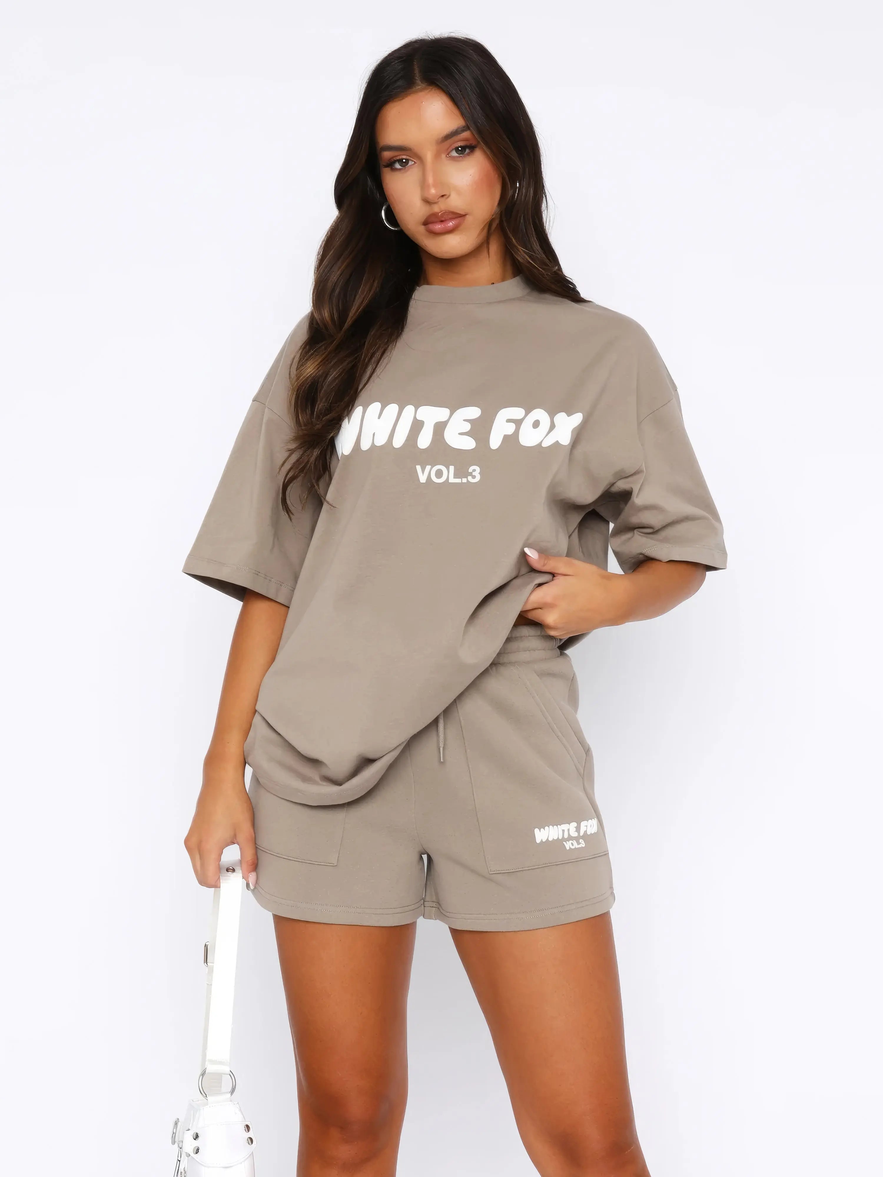 MEWE | Two-Piece Set with Oversized T-Shirt and Shorts Mewe London