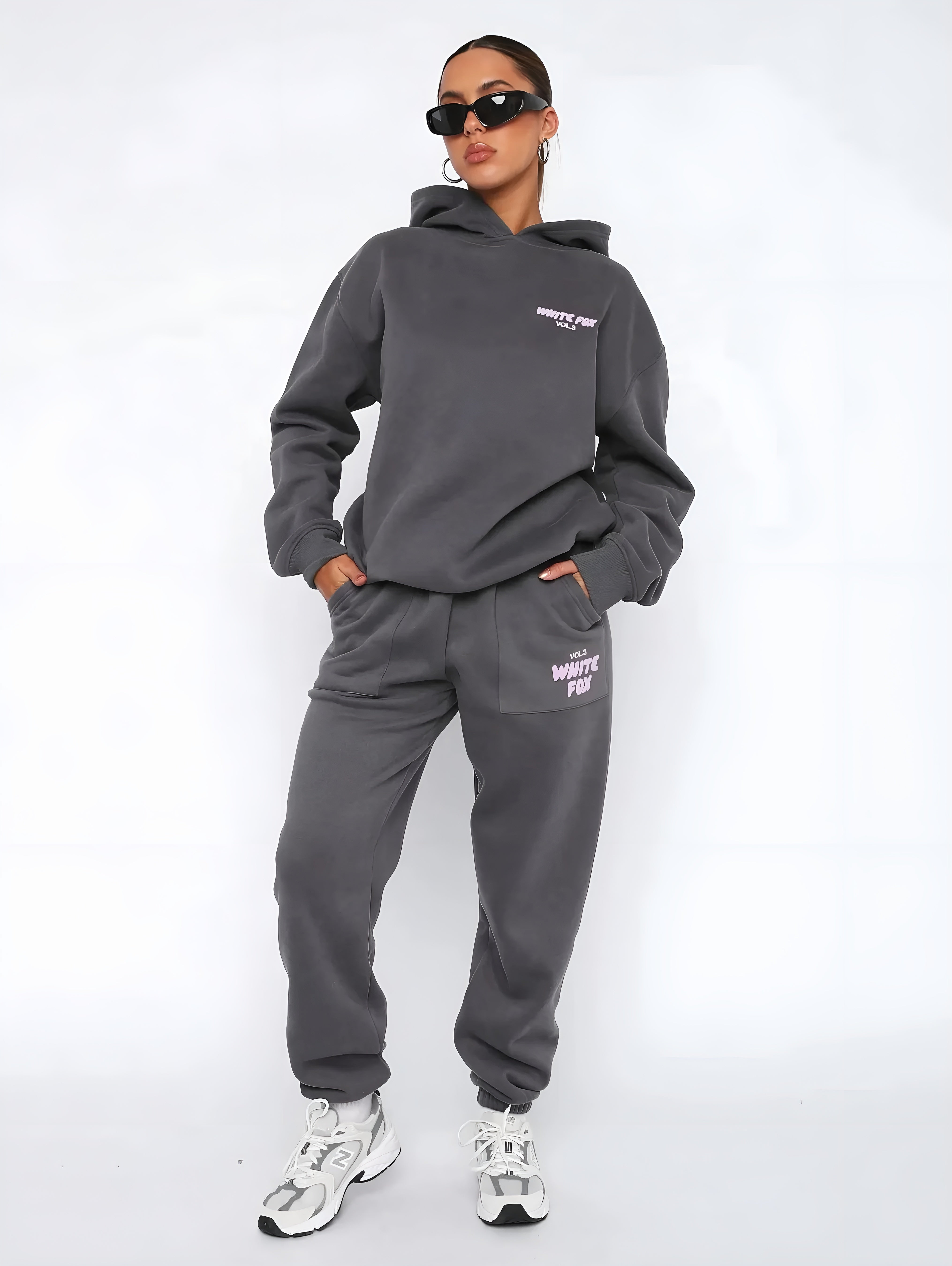 MEWE | Relaxed Fit Hoodie and Jogger Set for Everyday Wear