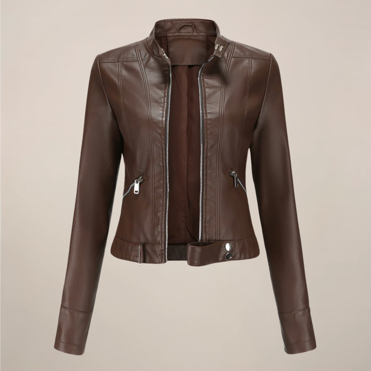 MEWE | Short biker jacket with zip closure Mewe London