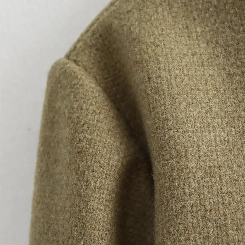 MEWE | Spring Cropped Button Front Jacket with Flap Pockets Mewe London