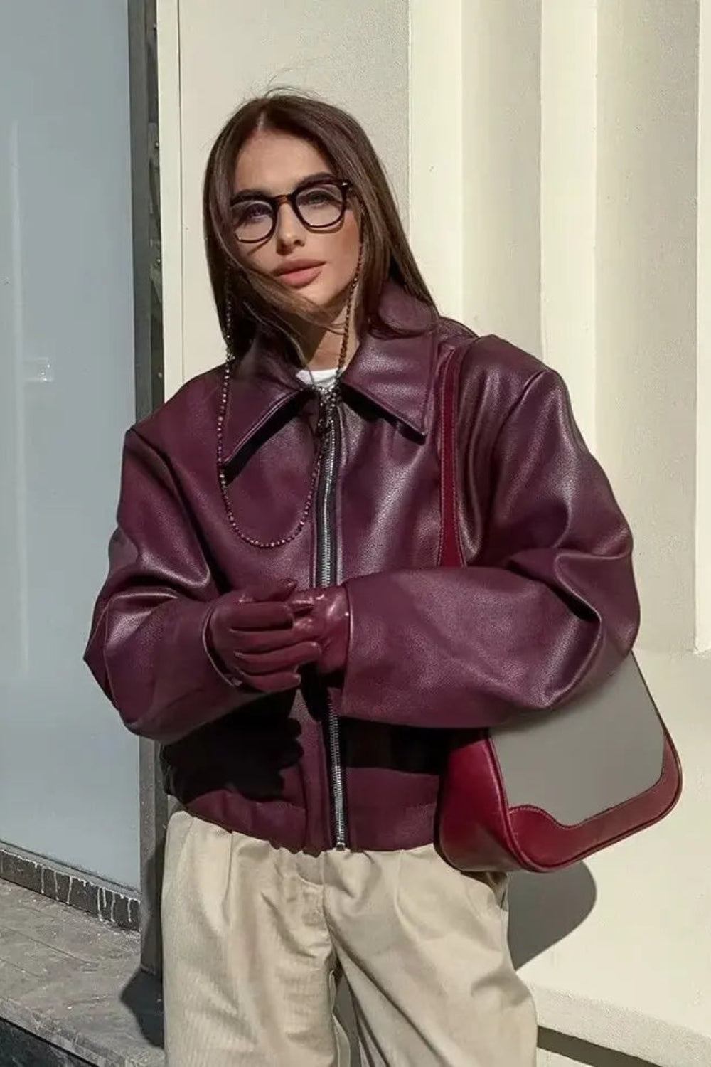 MEWE | Spring Zip Front Jacket with Gathered Hem Mewe London