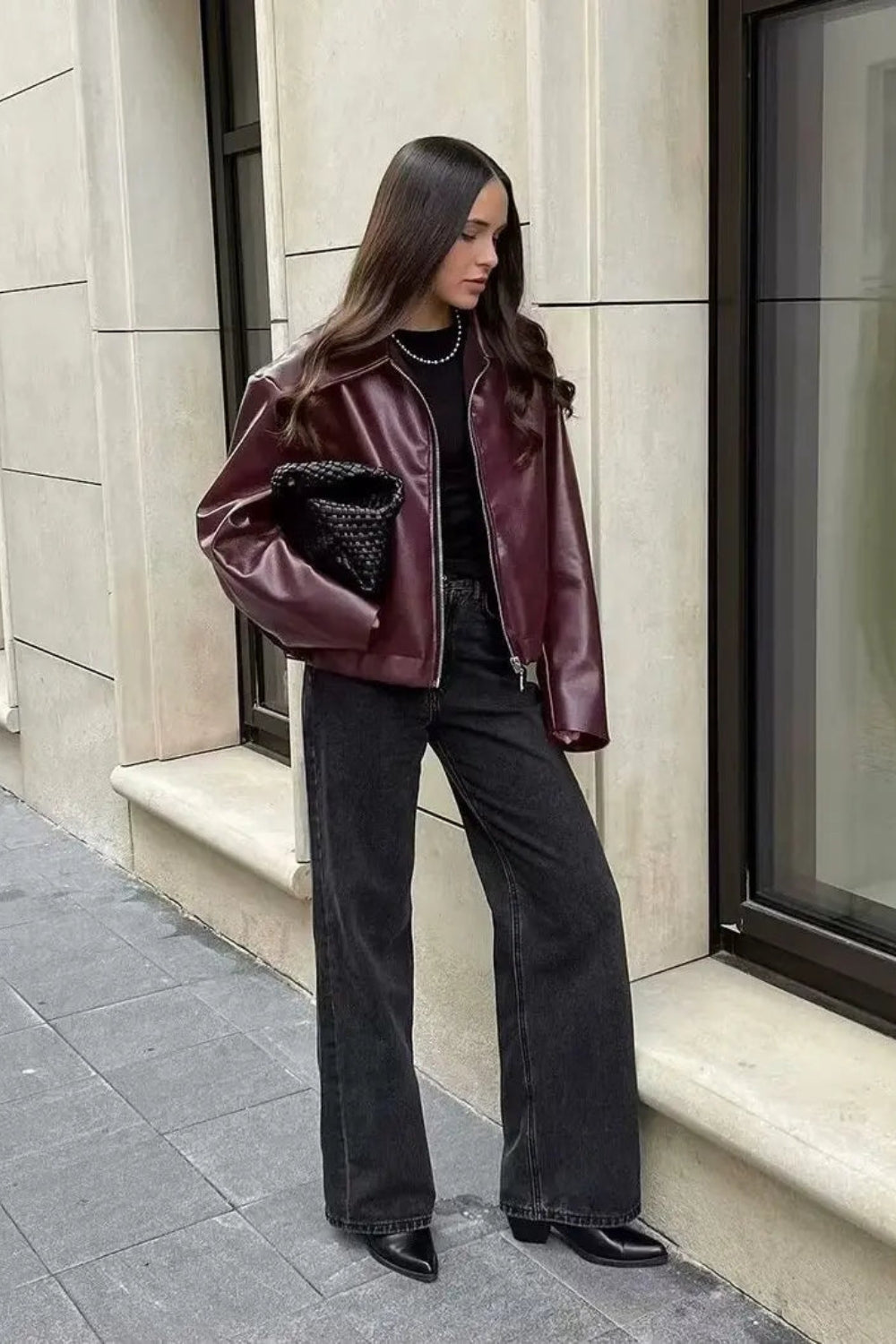 MEWE | Spring Zip Front Jacket with Gathered Hem Mewe London