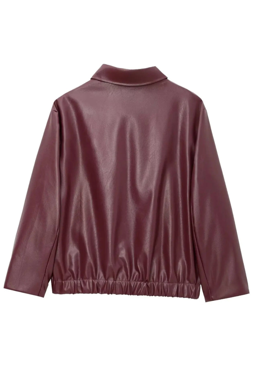 MEWE | Spring Zip Front Jacket with Gathered Hem Mewe London