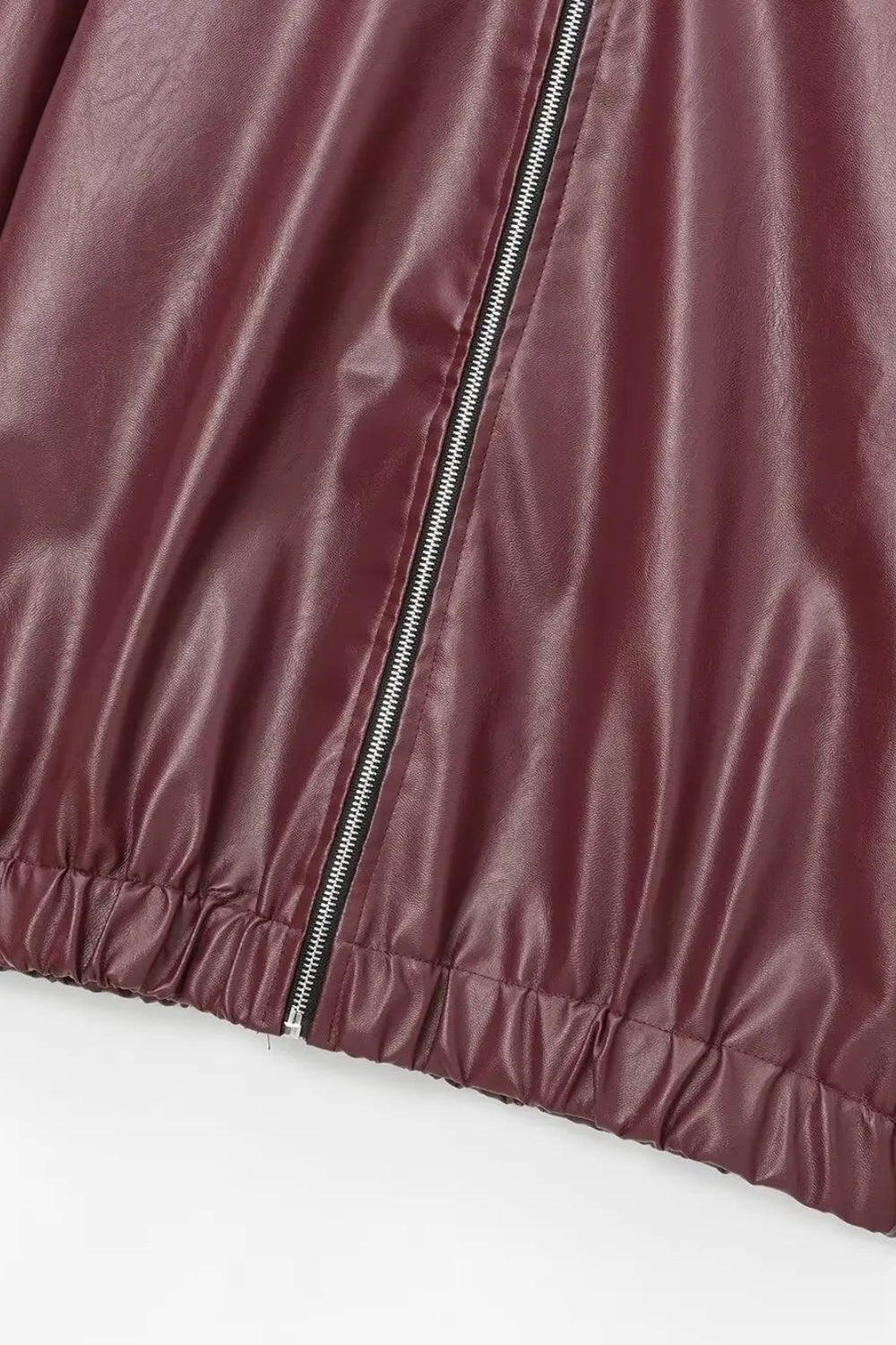 MEWE | Spring Zip Front Jacket with Gathered Hem Mewe London