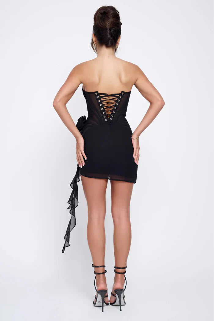 MEWE | Corset strapless mini dress Mewe London