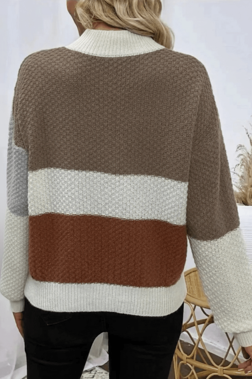 MEWE | Patchwork knit sweatshirt Mewe London