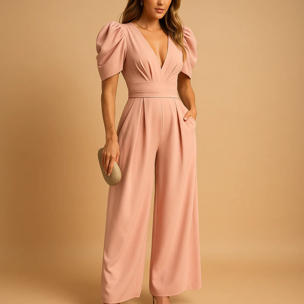 MEWE | Puff Sleeve Jumpsuit Long Silhouette Mewe London